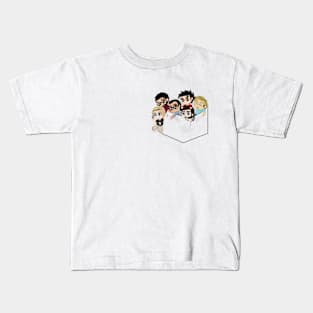 pocket boys Kids T-Shirt